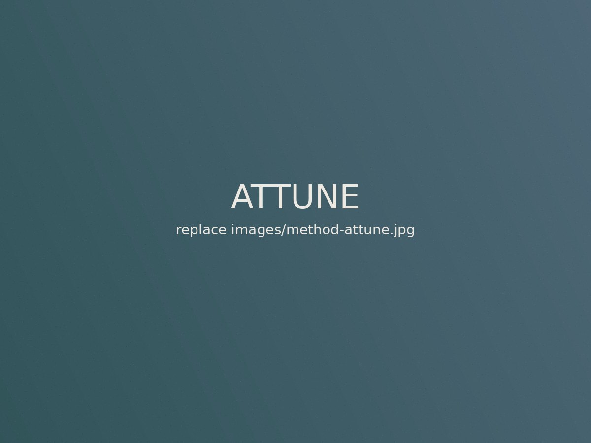 Attune: listening to the space